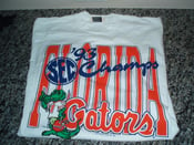 Image of Vintage University Of Florida Gators 1913 SEC Champs TShirt XL