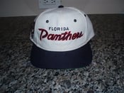 Image of Vintage Florida Panthers Sports Specialities Script Snapback Hat