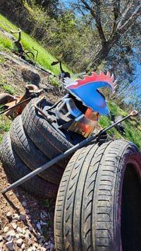 Image 8 of 1991 Teenage Mutant Ninja Turtles Shredder Helmet with canister 