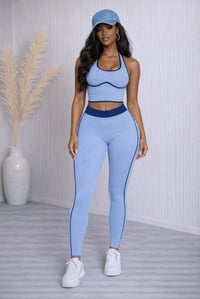 Image 2 of Coming Trim Legging Set