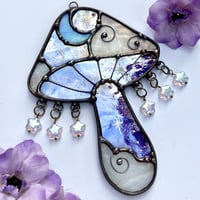 Image 1 of Catch a Falling Star Suncatcher- Shiny blue