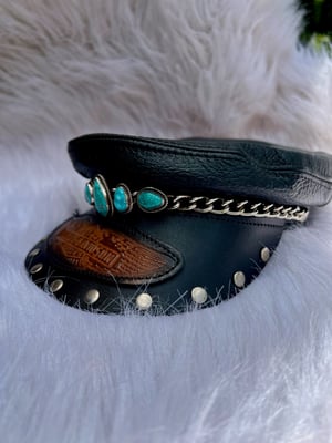 Image of Highway Queen Hat - White Water Turquoise
