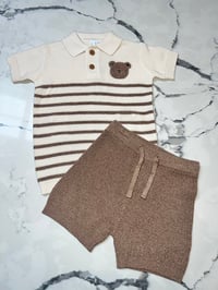 Boys Teddy Bear Knit