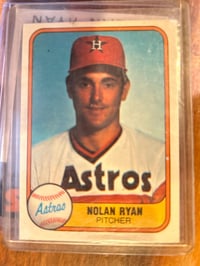 Image 3 of fleer #57 Nolan Ryan Astros Pitcher