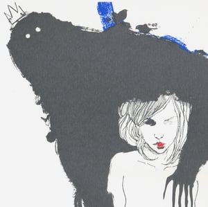 Image of "BELLA Y BESTIA" Limited Edition Screenprint by Conrad Roset