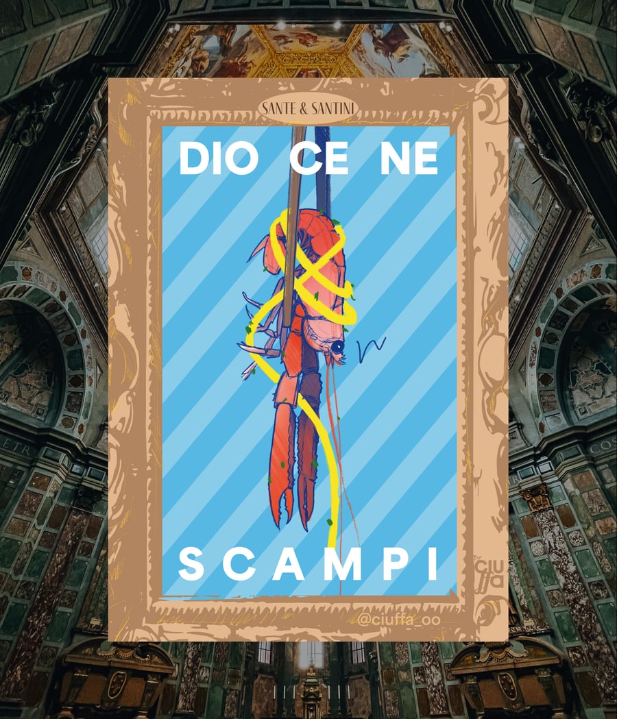 Image of DIO CE NE SCAMPI CALAMITA