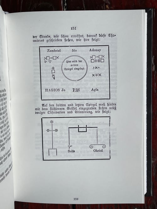 Image of Das Buch Jezira - Private reprint of a famous collection of grimoires