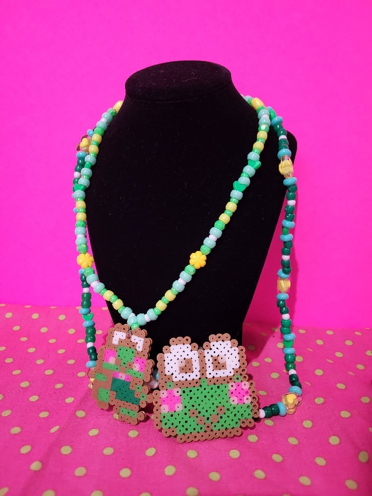 KEROPPI INSPIRED KANDI NECKLACE SET