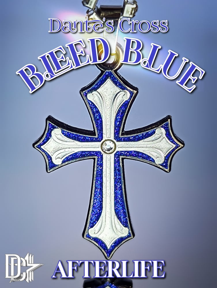 Image of Dantes Cross (Bleed Blue)