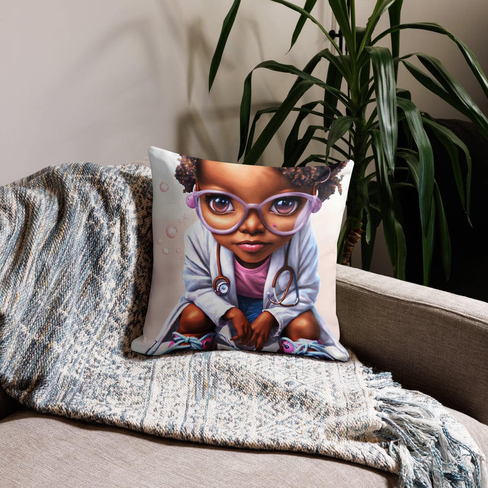 Image of Little Doctor - Premium Pillow