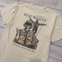 Image 2 of Vintage Real Women Never Lie About the Size Tee - M