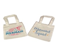 Image 4 of Mini Mermaid Tote Bags 