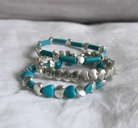 Image 1 of Bracelets élastiques joli cœur 