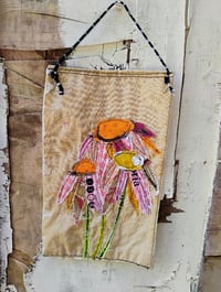 Image 3 of Echinacea Wall Hanging