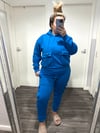 The 'ROYAL' two piece loungewear set 