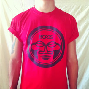 Image of BORIS LOGO TEE. (RED)