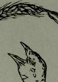 Image 5 of "CornCrake Calling" - LINO PRINT