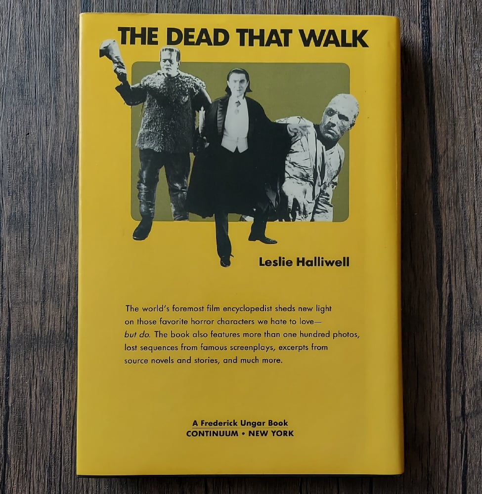 The Dead That Walk, by Leslie Halliwell