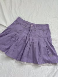 Image 2 of 00s Purple skirt // 34