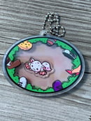 Image 1 of Madoka magica Beat up Kyubey shaker charm