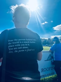 Image 1 of Mind, Body & Sole 'Dear the person behind me' T-shirt 