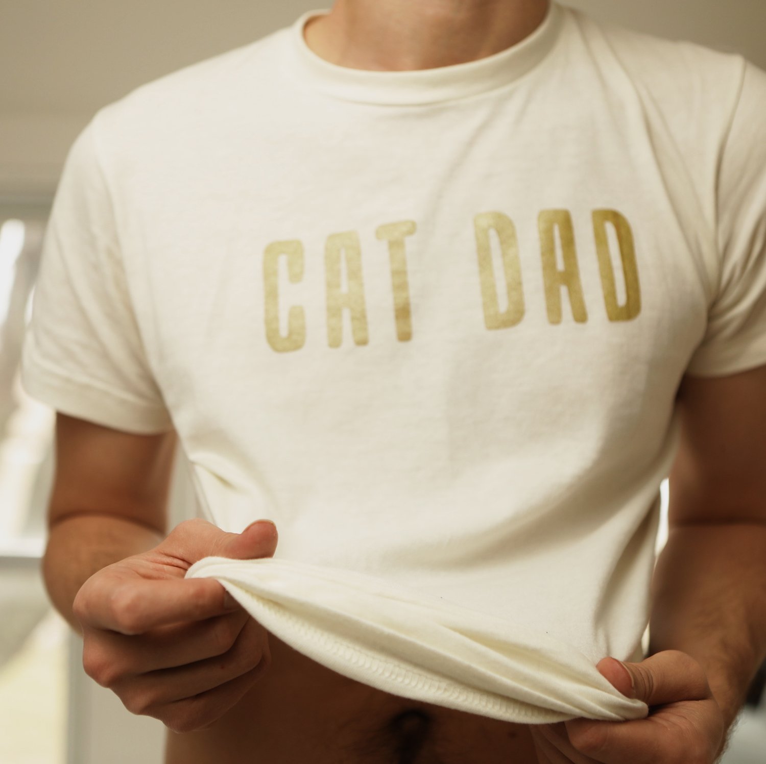 Image of Cat Dad Tee
