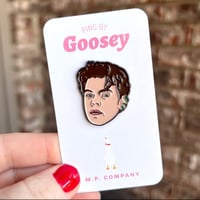 Image 1 of Harry’s DAZED Magazine Cover Enamel Pin (Soft Enamel)