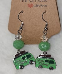 School Bus Earring