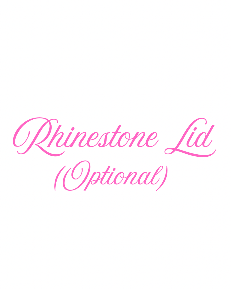 Image of Rhinestone Lid Add-on (Optional)