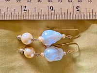Image 3 of BAROQUE PEARL EARRINGS