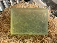Image 2 of Cucumber Mint Honeybee Glycerin Body Bar