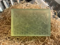 Image 2 of Cucumber Mint Honeybee Glycerin Body Bar