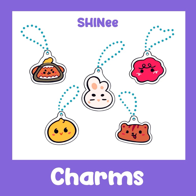 [CHARMS] smol characters - SHINee