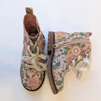 Image 4 of Girls Cat & Jack Floral Ankle Boots
