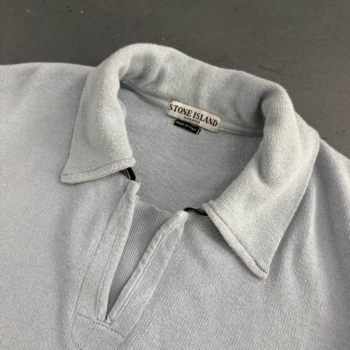 Image of SS 2005 Stone Island Collared Sweatshirt, size XL