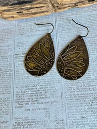 Image 3 of Brass Sunflower 