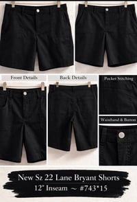 Image 2 of New Sz.22 Lane Bryant Shorts #743*15