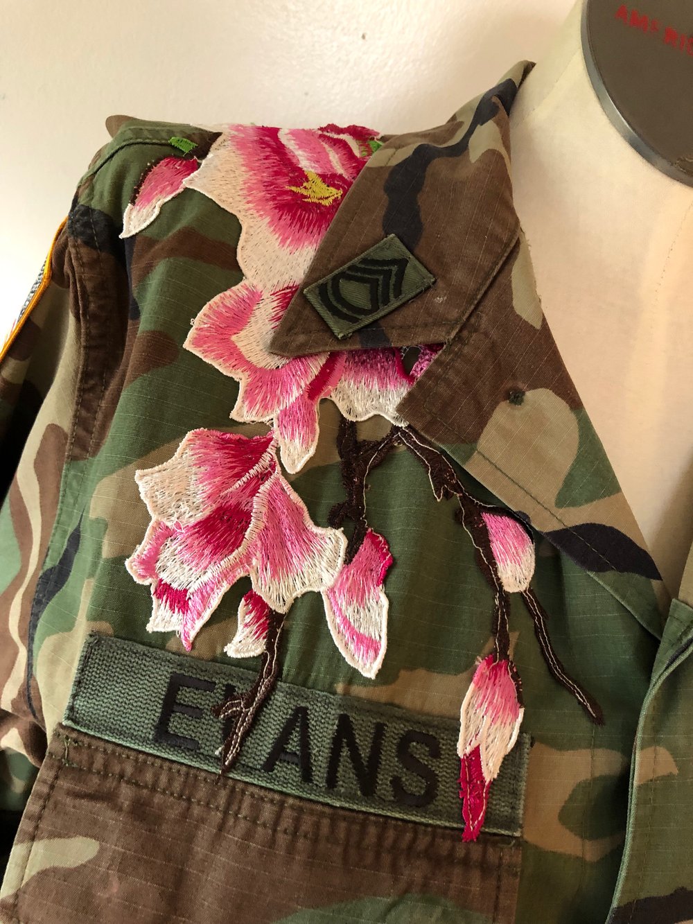 Camo & Flowers Series: Magnolia