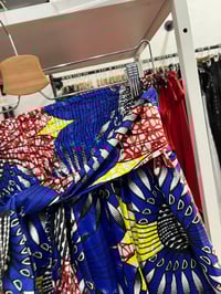 Image 2 of African print fabric skirt 