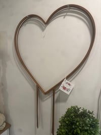 Image 2 of 81cm Garden heart trellis 