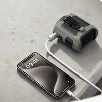 Image 4 of 10,000mAh Portable Waist Fan/Power Bank/LED FLashlight
