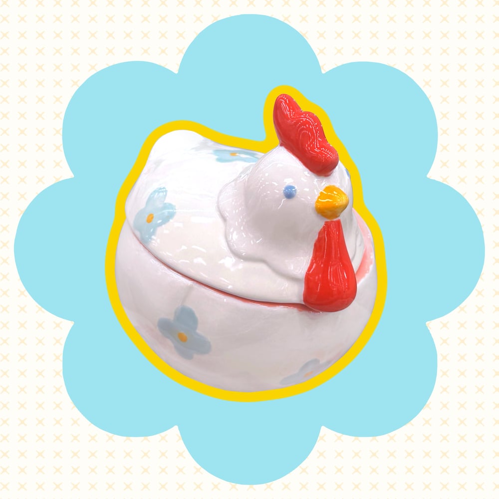 Image of [PREORDER] CHICKEN JAR STICKER