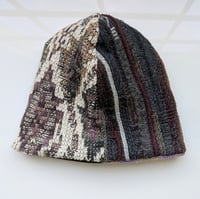 Image 2 of Upcycled Reversible Beanie Cotton Blend -41