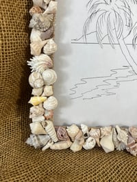 Image 6 of Seashell Picture Frame 8” x 10”