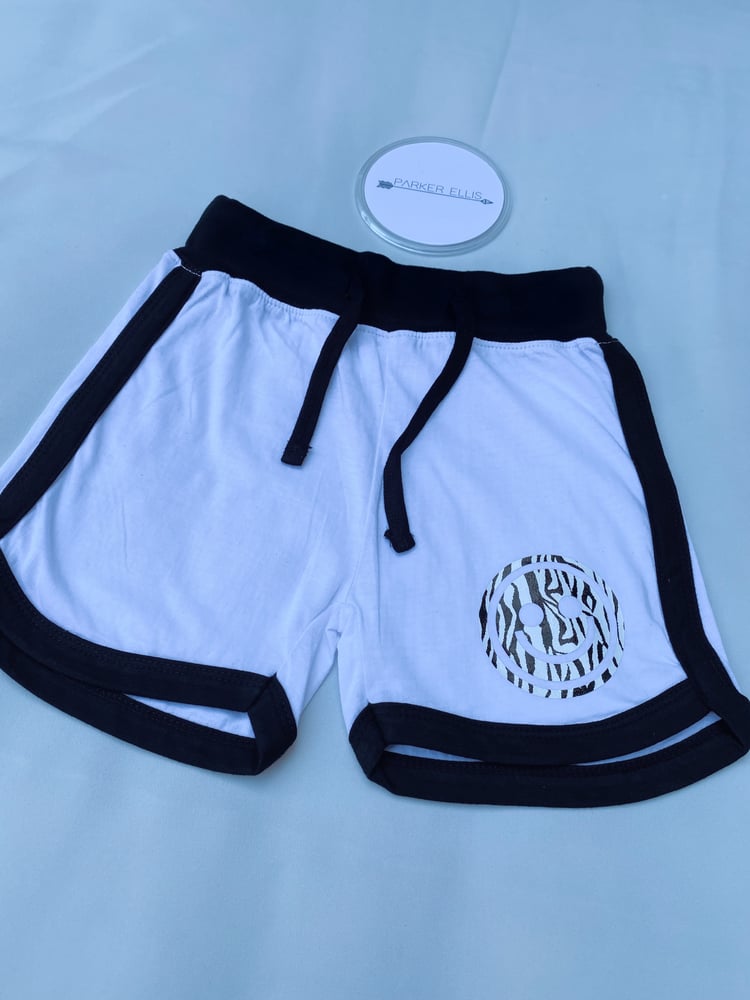 Image of Smile Shorts in White 