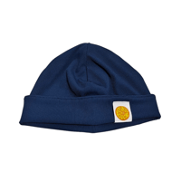 Image 1 of navy blue beanie