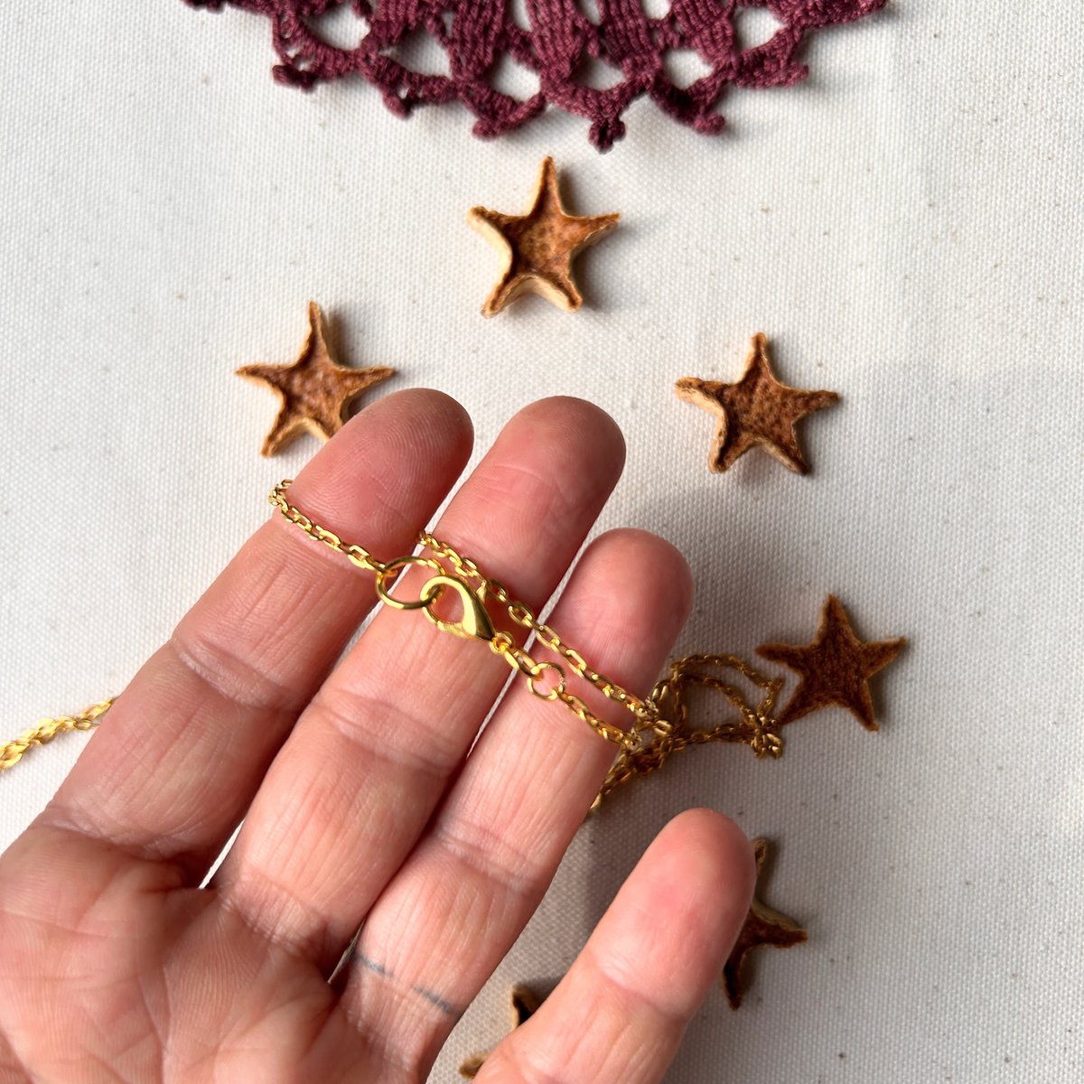 COLLANA CERAMICA - VOGLIO VEDERE COSA C'È LAGGIÚ