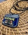 Ceramic "SPAM" Pendant Full Color - Free Shipping