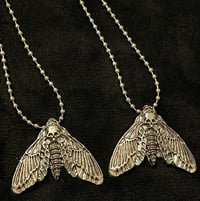Moth necklace