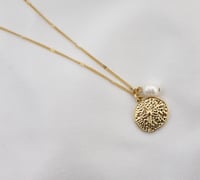 Image 4 of "Ocean's Currency" Sand Dollar Necklace 